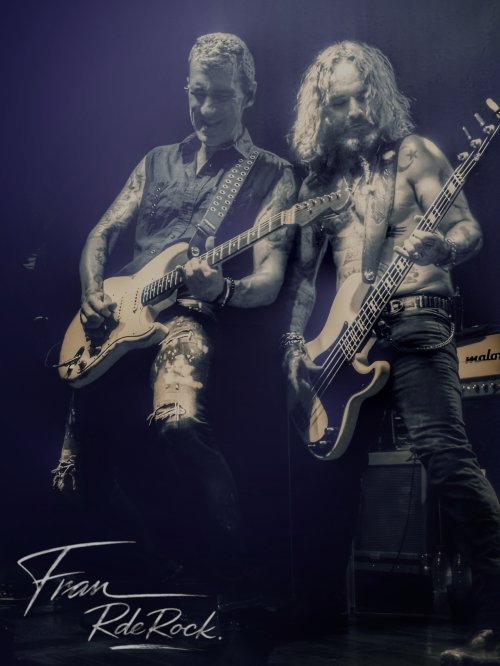 David "Kolibri" Díaz, con Eduardo Beaumont "Piñas"